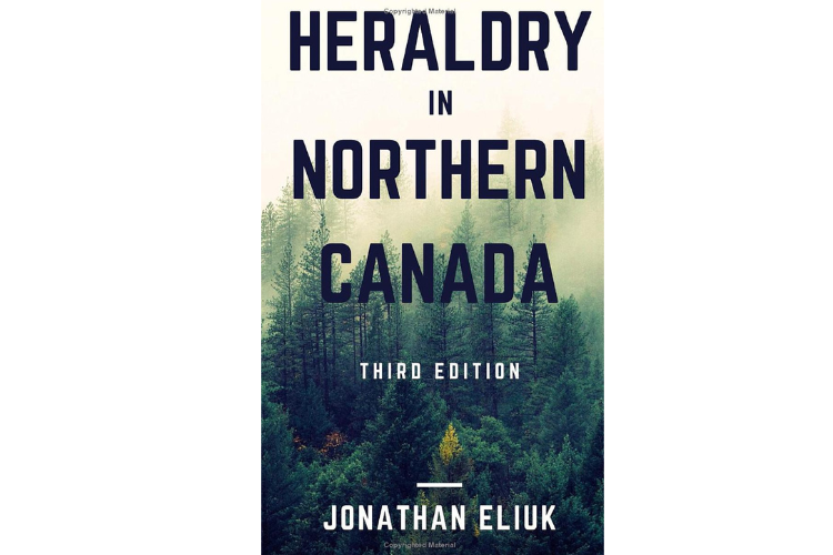 trees with the text "Heraldry in Northern Canada"